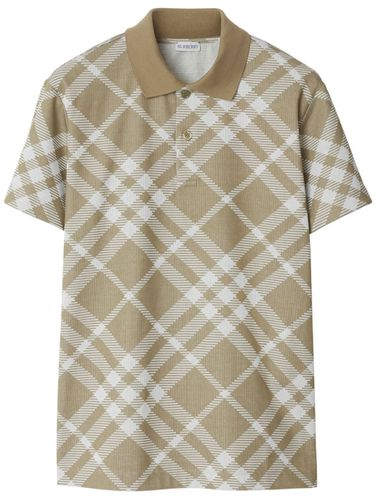 BURBERRY - Short-sleeved Polo Shirt - Burberry - Modalova