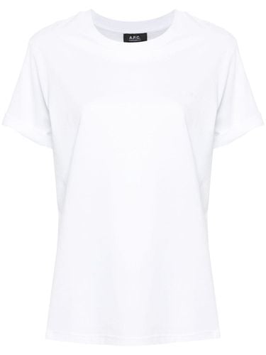 A.P.C. - Cotton T-shirt With Logo - A.P.C. - Modalova