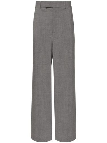 Classic Trousers With Slanted Pockets - Msgm - Modalova