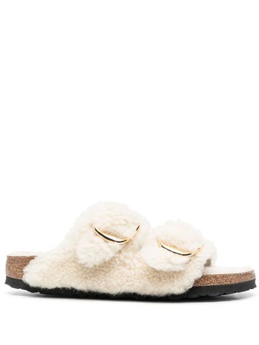 Arizona Big Buckle Shearling Teddy Slipper - Birkenstock - Modalova