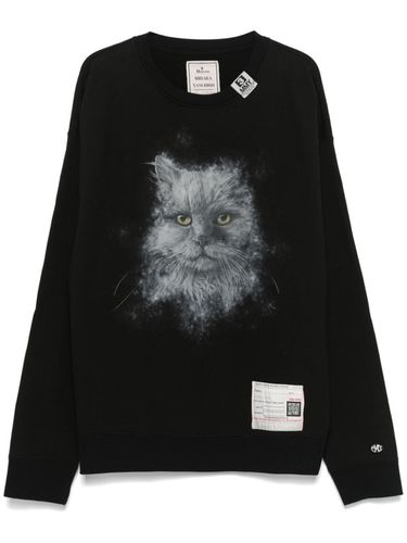 Cat Printed Pullover - Mihara Yasuhiro - Modalova