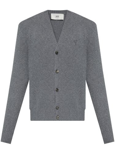 AMI PARIS - Wool Cardigan - Ami Paris - Modalova