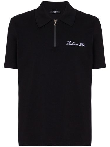 BALMAIN - Polo With Zip - Balmain - Modalova