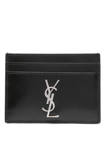 SAINT LAURENT - Leather Card Holder - Saint Laurent - Modalova