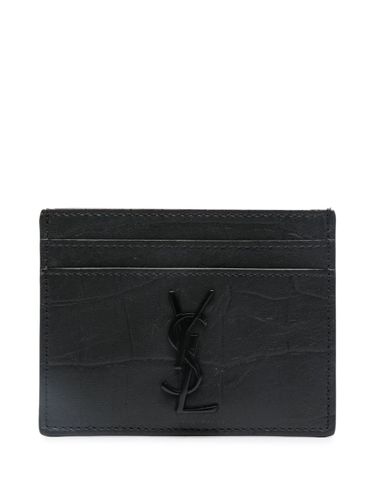 SAINT LAURENT - Leather Card Holder - Saint Laurent - Modalova