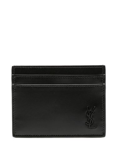 SAINT LAURENT - Leather Card Holder - Saint Laurent - Modalova