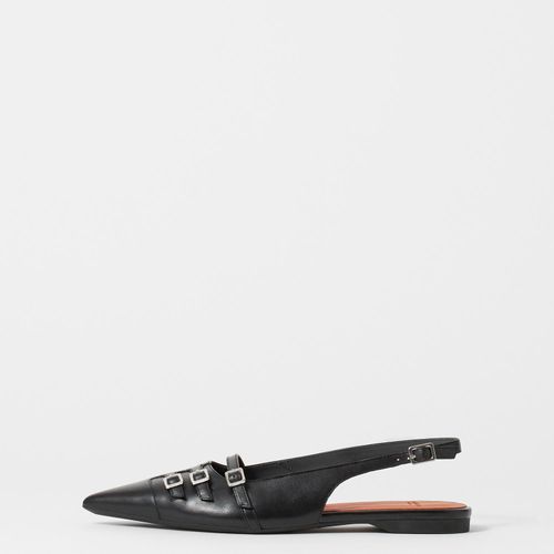 Vagabond Hermine - Femme Noir Cuir - vagabond - Modalova