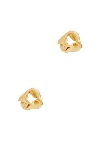 Not So Big Scrunch Vermeil Hoop Earrings - One Size - Completedworks - Modalova