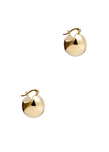 The Ingrid 18kt -plated Drop Earrings - One Size - LIE STUDIO - Modalova