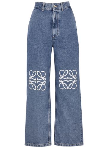 Anagram Straight-leg Jeans - - 10 - Loewe - Modalova