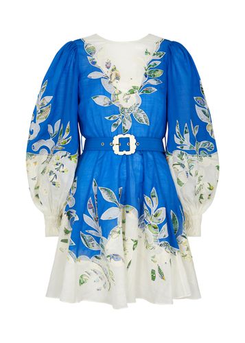 Rita Floral-appliquéd Mini Dress - - 6 - ALEMAIS - Modalova