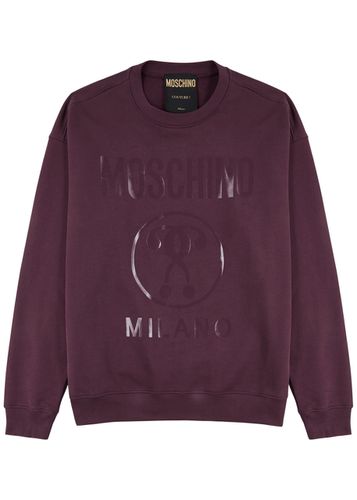 Milano Printed Cotton Sweatshirt - - 52 - Moschino - Modalova