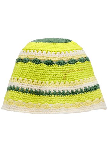 Crochet Cotton Bucket hat - Ganni - Modalova