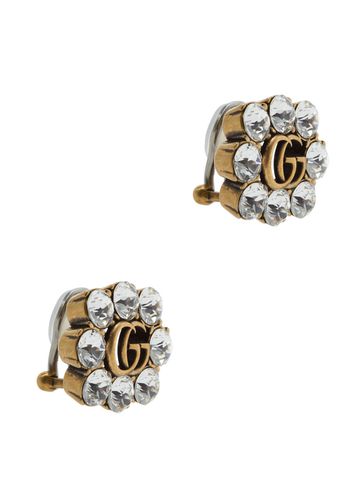 GG -embellished Clip-on Earrings - One Size - Gucci - Modalova