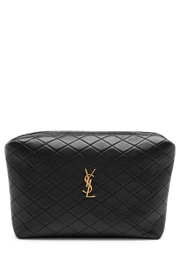 Gaby Quilted Leather Pouch, Leather Bag - Saint Laurent - Modalova