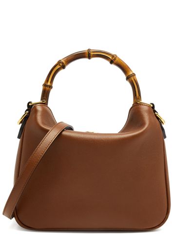 Diana Small Leather Shoulder Bag, Leather Bag - Gucci - Modalova