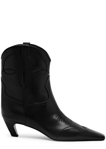 Dallas 50 Leather Ankle Boots - - 4 - Khaite - Modalova
