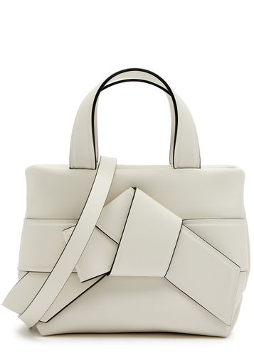 Musubi Micro Leather top Handle bag - White - Acne Studios - Modalova
