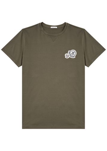Logo Cotton T-shirt - - S - Moncler - Modalova