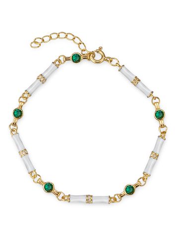 Marlowe Embellished 18kt Gold-plated Bracelet - - One Size - V by Laura Vann - Modalova