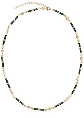 Marlowe Embellished 18kt Gold-plated Necklace - - One Size - V by Laura Vann - Modalova