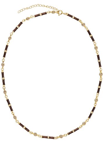 Marlowe Embellished 18kt Gold-plated Necklace - - One Size - V by Laura Vann - Modalova