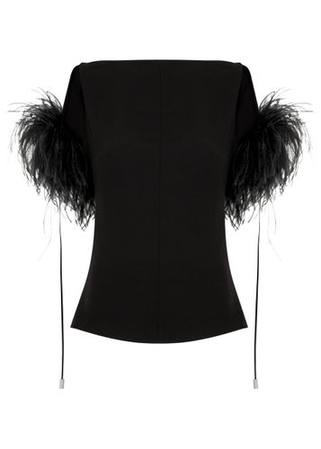 Nerine Feather-trimmed top - - 6 - 16 Arlington - Modalova
