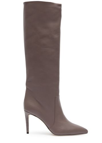 Leather Knee-high Boots - - 5 - Paris Texas - Modalova