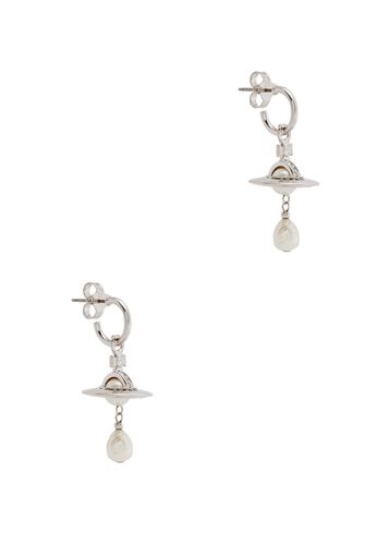 Aleksa Orb-embellished Hoop Earrings - - One Size - Vivienne Westwood - Modalova