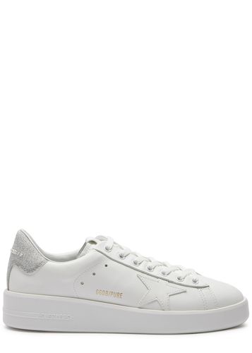 Pure Star Leather Sneakers - - 4 - Golden Goose - Modalova