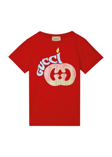Kids Logo-print Cotton T-shirt - - 12 Years - Gucci - Modalova