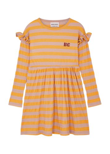 Kids Striped Ribbed Stretch-jersey Dress - - 6 Years - BOBO CHOSES - Modalova