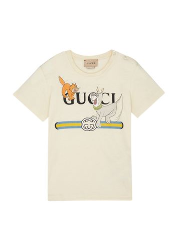 Kids Printed Cotton T-shirt (1-36 Months) - - 18 Months - Gucci - Modalova