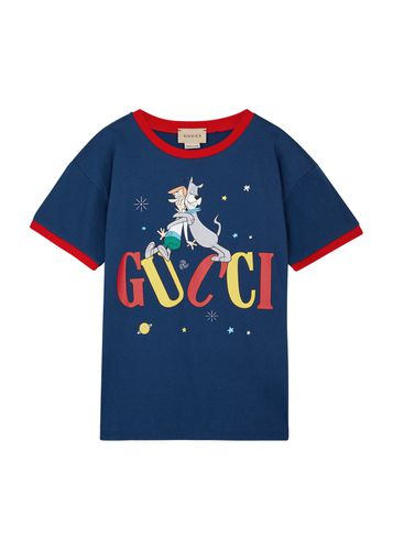 Kids Printed Cotton T-shirt (6-12 Years) - & - 10 Years - Gucci - Modalova