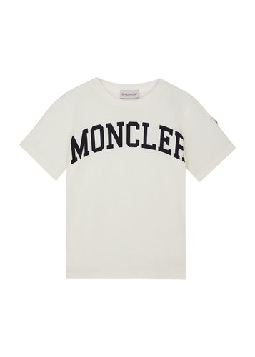 Kids Logo-print Cotton T-shirt (8-10 Years) - Moncler - Modalova