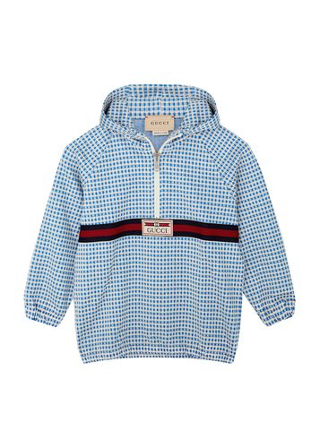 Kids Gingham Jersey Jacket (12-36 Months) - Gucci - Modalova