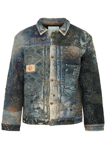 Boro Patchwork Distressed Denim Jacket - - XL - Proleta Re Art - Modalova