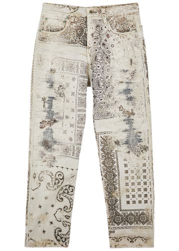 Boro Patchwork Distressed Straight-leg Jeans - - M - Proleta Re Art - Modalova