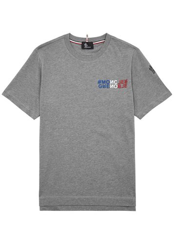 Logo Cotton T-shirt - - L - Moncler Grenoble - Modalova