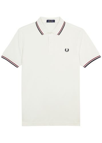 Twin Tipped Piqué Cotton Polo Shirt - - L - Fred perry - Modalova