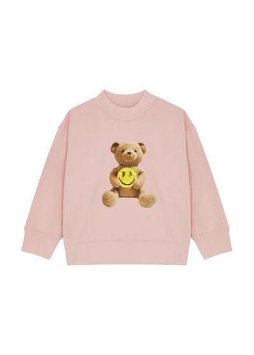 Kids Smiley Bear-print Cotton Sweatshirt (4-12 Years) - - 10 Years - Palm Angels - Modalova