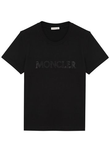 Logo-embellished Cotton T-shirt - - L - Moncler - Modalova