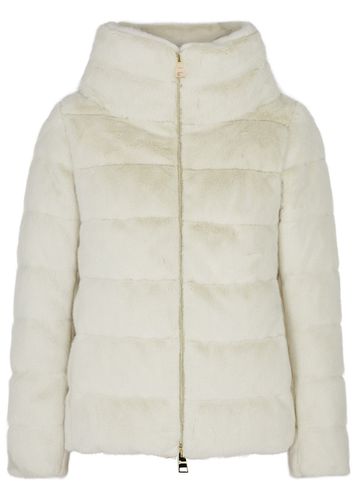 Lady Quilted Faux fur Jacket - - 16 - Herno - Modalova