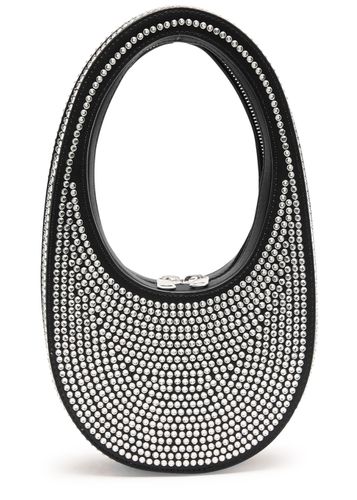 Swipe Mini Crystal-embellished Satin top Handle bag - Coperni - Modalova