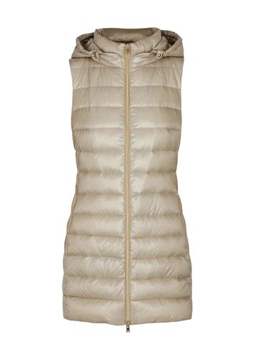 Serena Quilted Hooded Shell Gilet - - 10 - Herno - Modalova