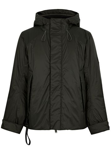 Vardo Hooded Rubberised Jacket, Jacket, , Canvas Keyring - XL - Rains - Modalova