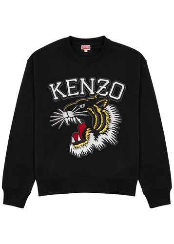 Varsity Jungle Embroidered Cotton Sweatshirt - - L - Kenzo - Modalova