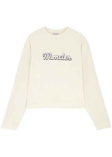 Logo-appliquéd Cotton Sweatshirt - - L - Moncler - Modalova