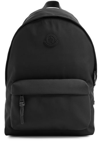 Moncler Canvas Backpack - Black - Moncler - Modalova