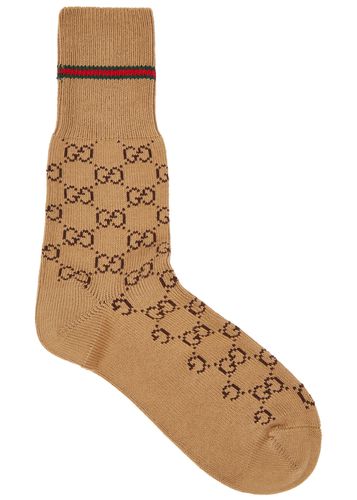 GG-intarsia Cotton-blend Socks - - S - Gucci - Modalova